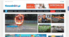 Desktop Screenshot of koszalininfo.pl
